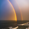 Double Rainbow over Playa El Delfin